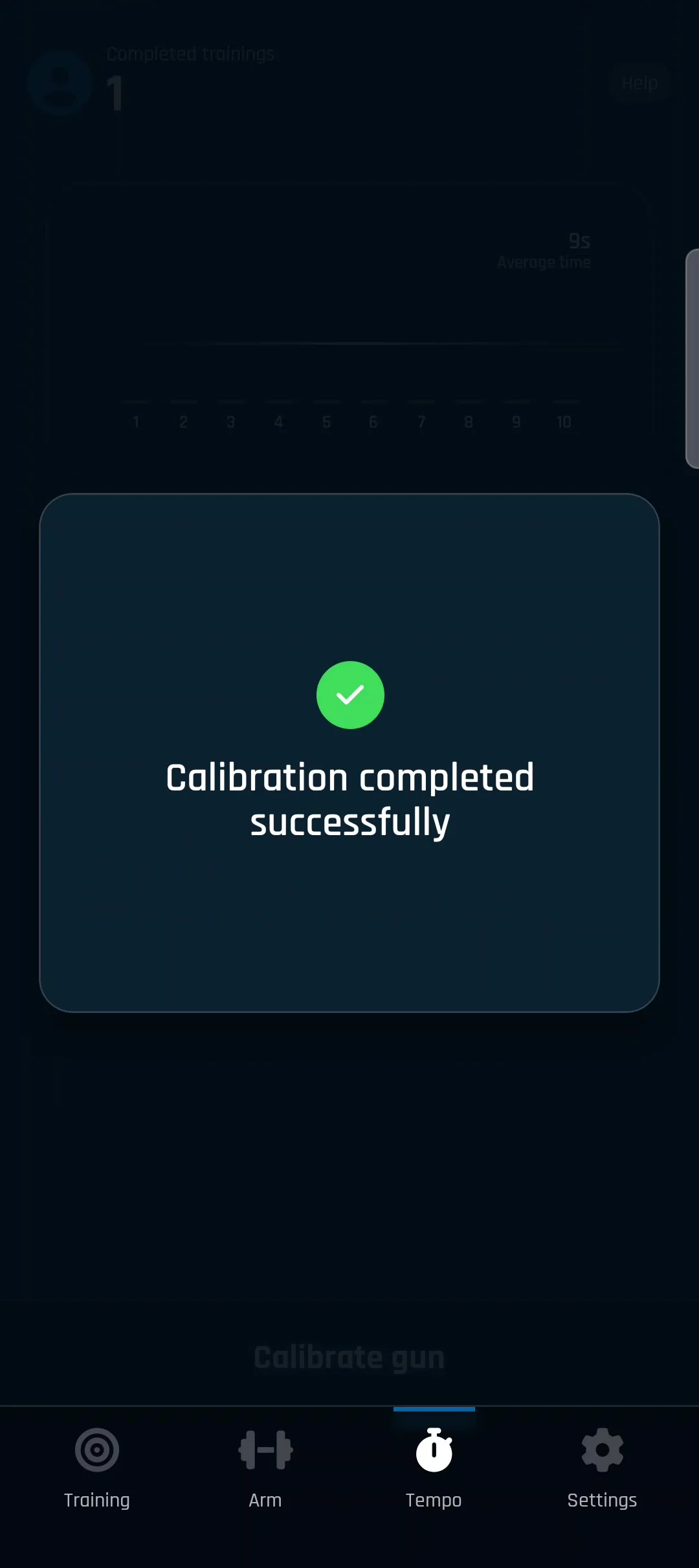 Calibration Complete