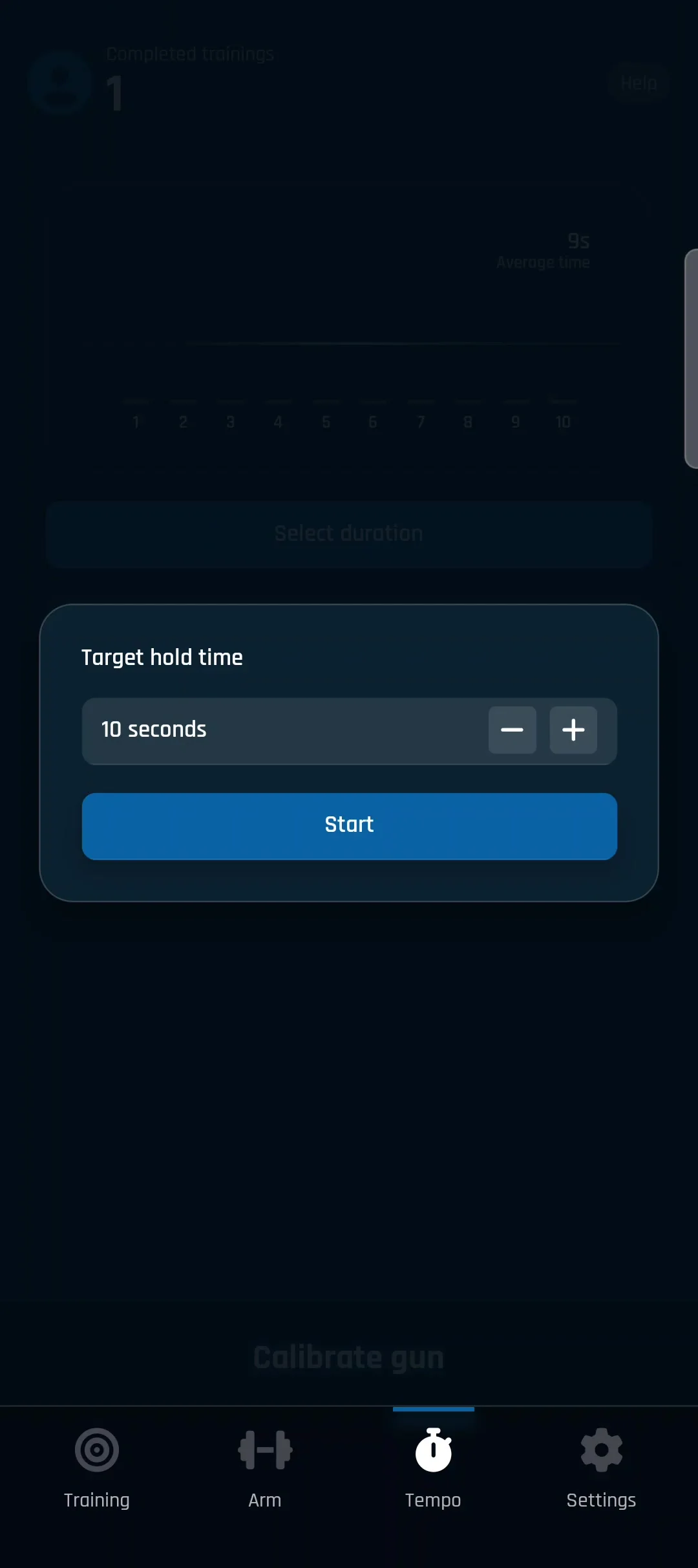 Set Your Target Time